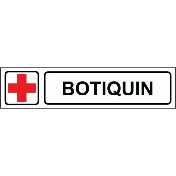 Cartel Horizontal Botiquín - Brero Shop