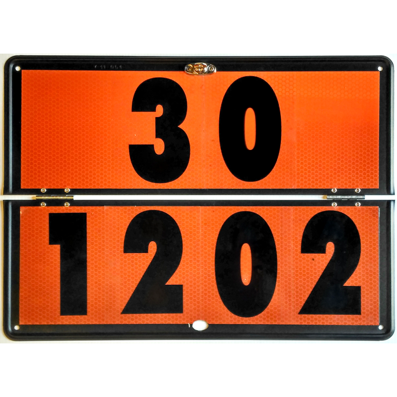 Panel ADR Mercancías Peligrosas Plegable V11 Naranja Panel ADR Mercancías Peligrosas Plegable V11 Naranja