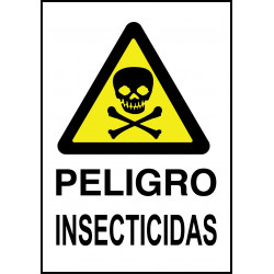 Cartel Peligro Insecticidas