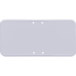 Señal Metálica Panel Complementario Personalizado - Blanco - 20x40cm