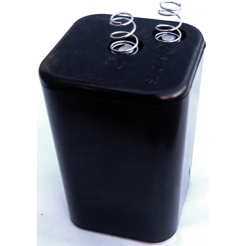 Batería De Bloque 4R25 6V - Repuesto Para Linternas Nissen - Paquete De 20 Unidades, Tipo Zinc-carbón, Color Negro