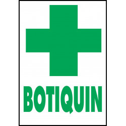 Cartel Botiquín