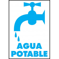 Cartel Agua Potable 🚰