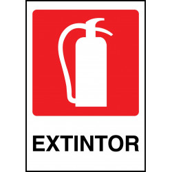 Cartel Extintor