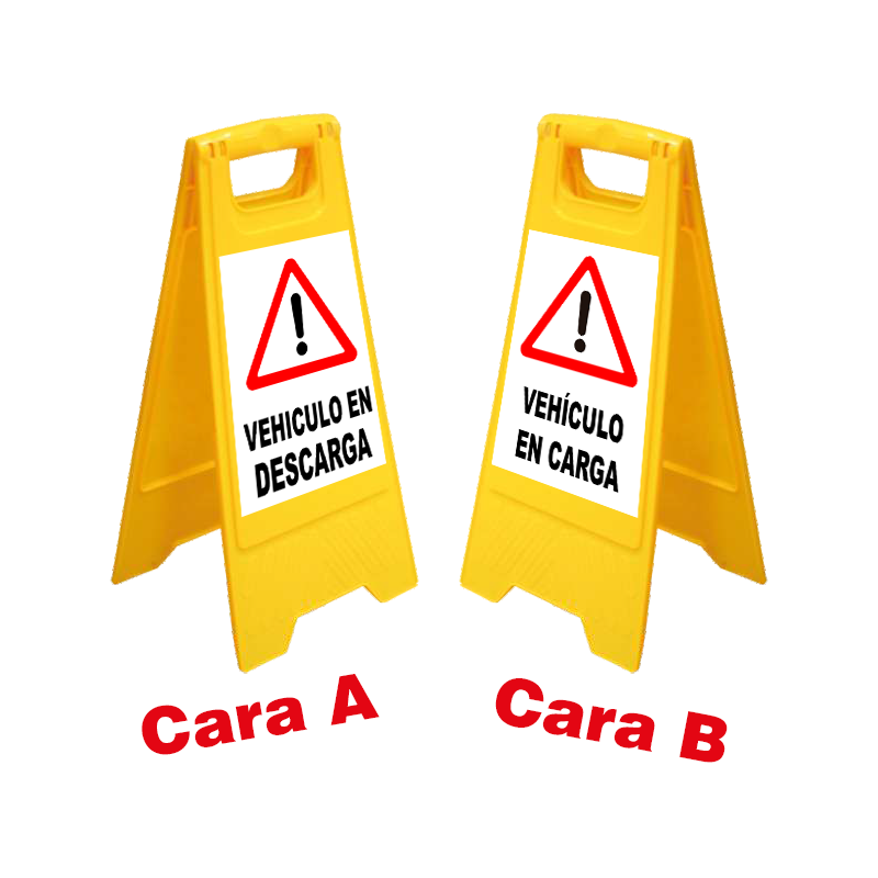 Caballete Vehículo en Carga / Descarga
