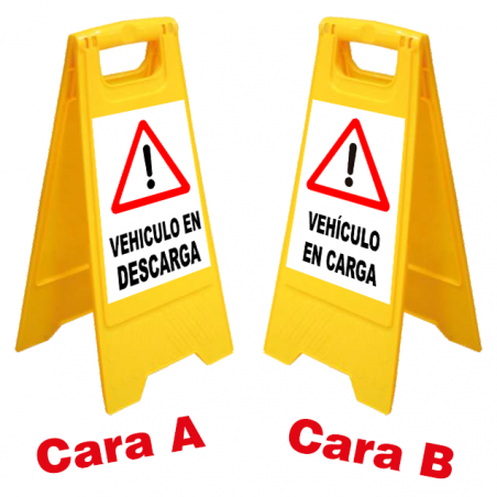 Caballete Vehículo en Carga / Descarga