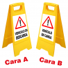 Caballete Vehículo en Carga / Descarga