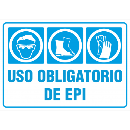 Cartel Uso Obligatorio de EPI