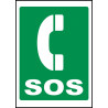 Cartel Teléfono SOS