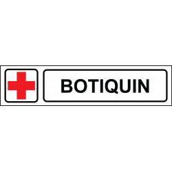 Cartel Horizontal Botiquín