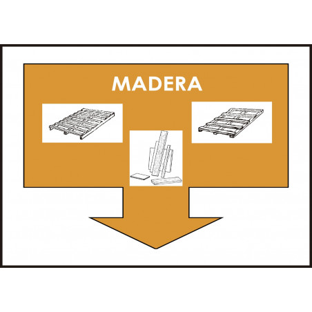 Cartel Madera