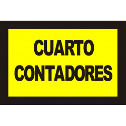 Cartel Cuarto Contadores