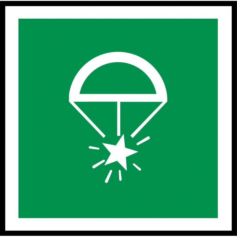 Señal Marítima Bengalas con Paracaídas