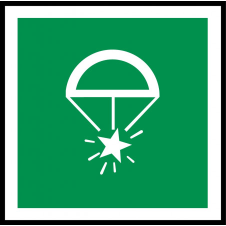 Señal Marítima Bengalas con Paracaídas