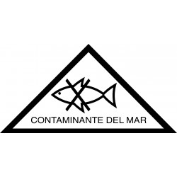 Materias Peligrosas - Señal Contaminante del Mar