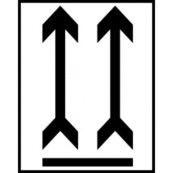 Señal Embalaje - Flechas de orientación de bulto