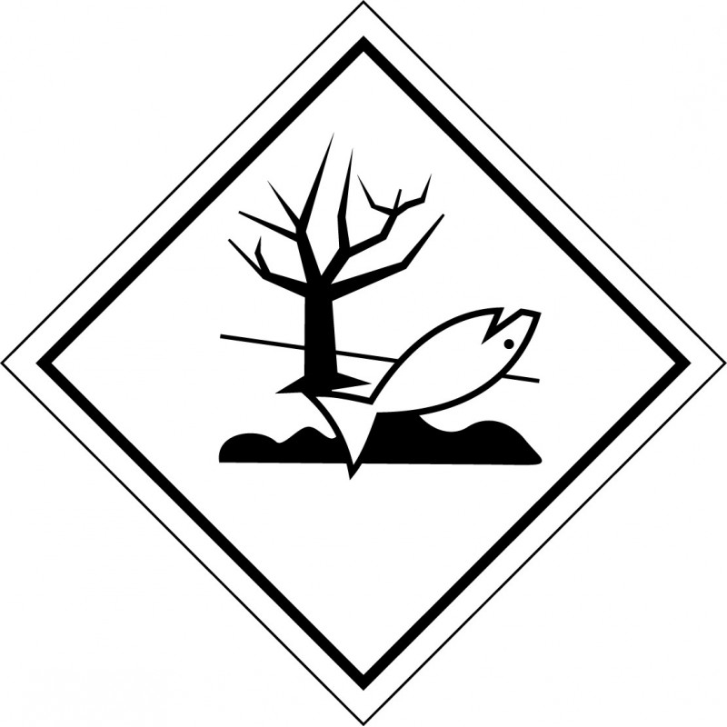 Materias peligrosas - Señal Sustancias peligrosas para el Medioambiente