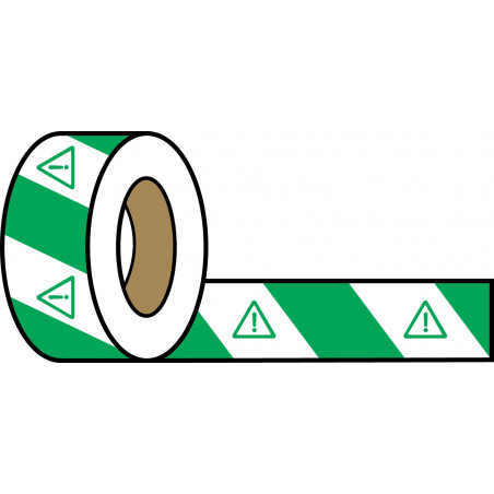 Rollo Blanco-Verde 200m - Peligro Indefinido