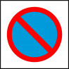 Cartel Polipropileno - Prohibido aparcar